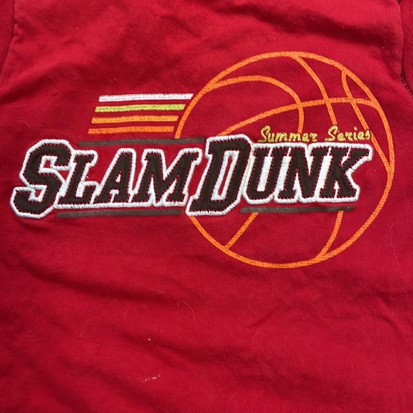 Carter’s tank top Boys basketball slam dunk Red sleeveless size 6 cotton - Picture 4 of 7